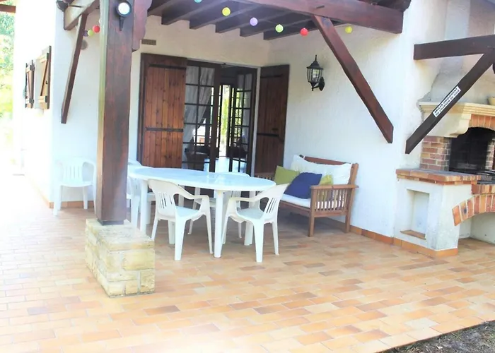 Landaise Avec Jardin Proche Plages Et Commerces, 3 Chambres, Terrasse Couverte Et Barbecue - Fr-1-736-10 וילה